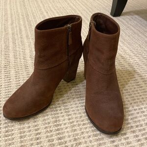 Cole Haan brown leather booties 7